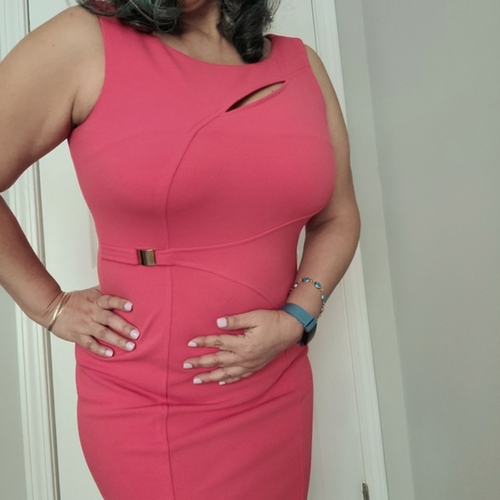 Calvin Klein Coral dress Size 8